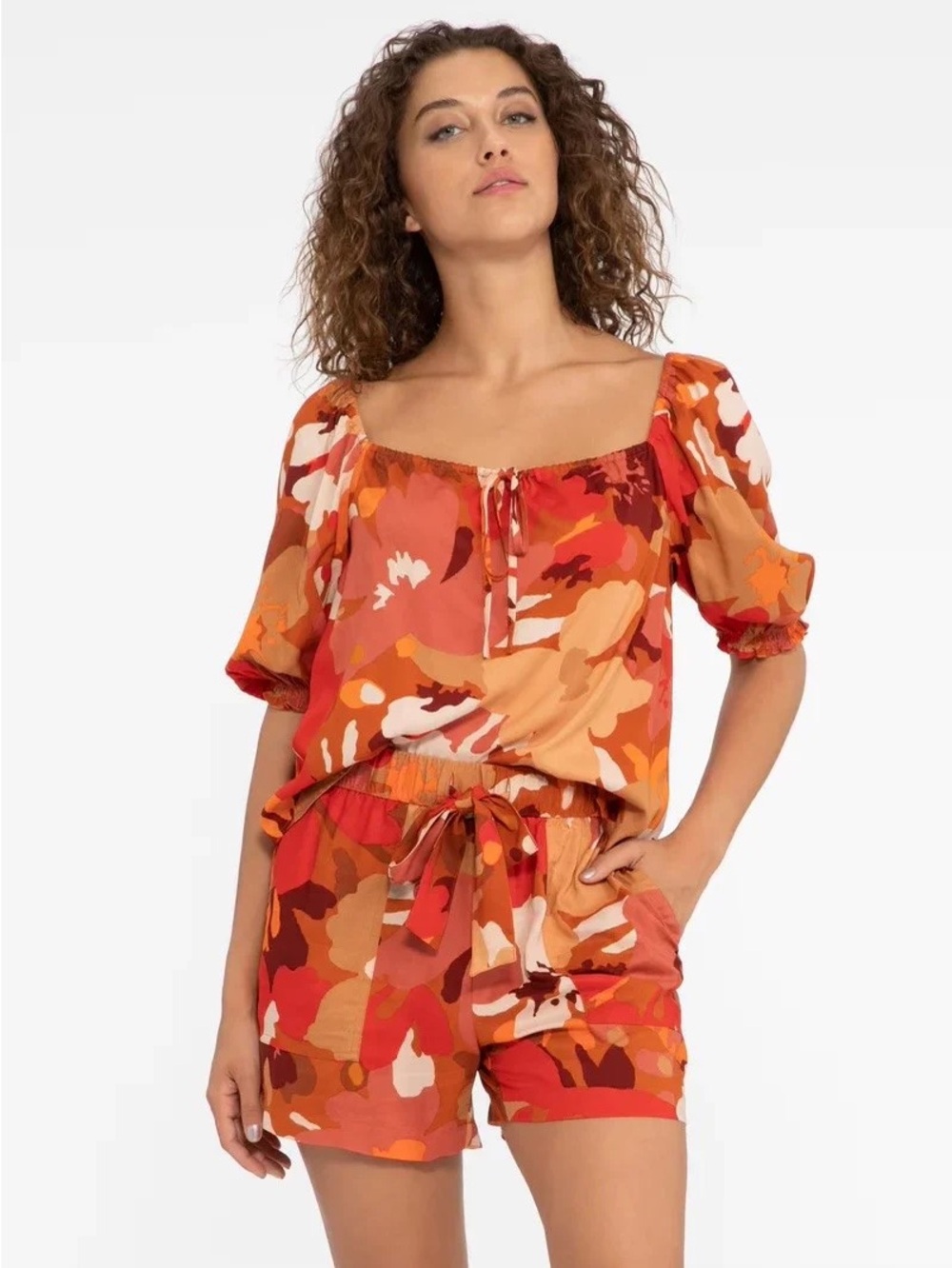 Sanctuary endless summer shorts and matching top XS